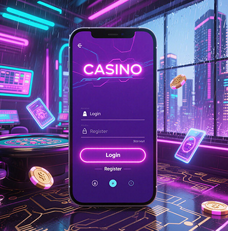dj6 Login — App no celular
